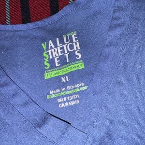 Uniform Advantage Value Stretch Blue Tee